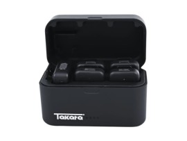 Takara INTRO X5 Mini Digital Wireless Microphone with Charging Case 4x Transmitter